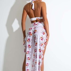 3 piece floral bikini